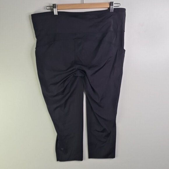 Lululemon Align Pant Deep Black Leggings Capri Running Sports Women SZ 35×30 - Picture 6 of 8